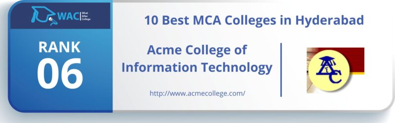 top mca colleges in hyderabad