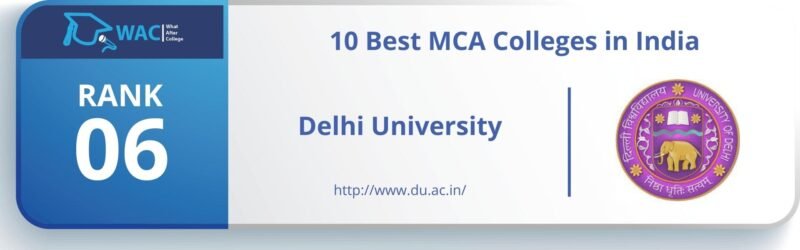 top mca colleges in india