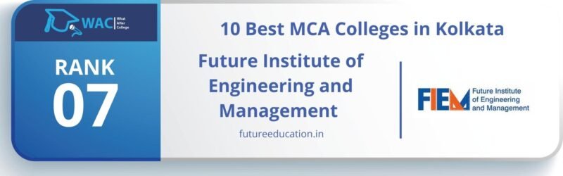 MCA Colleges in Kolkata