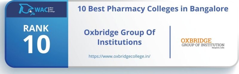 b pharma college in bangalore