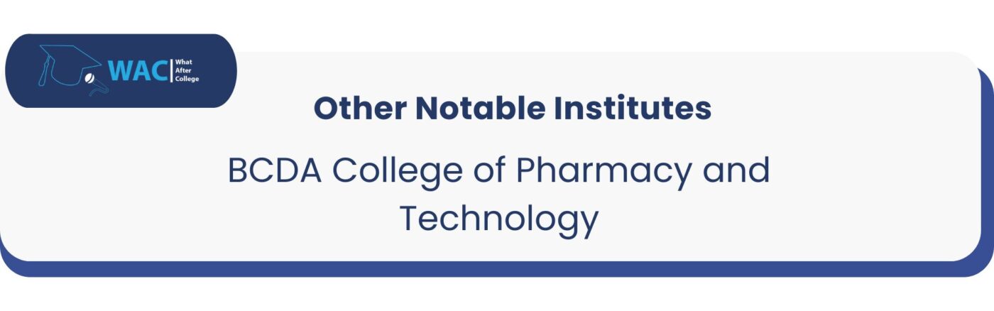 BCDA College of Pharmacy and Technology