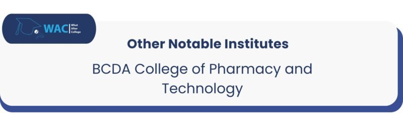 BCDA College of Pharmacy and Technology