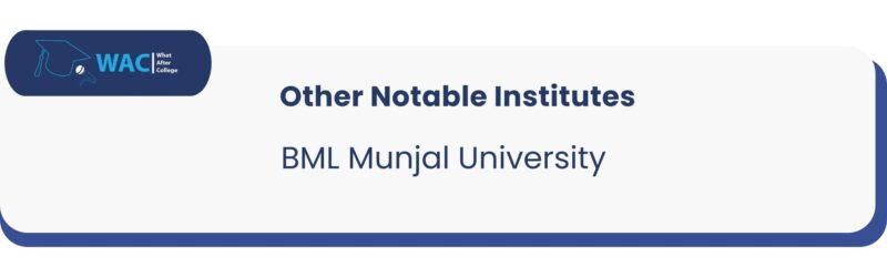 BML Munjal University