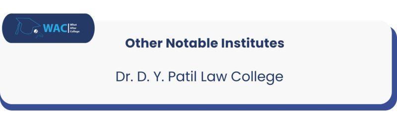 Dr. D. Y. Patil Law College