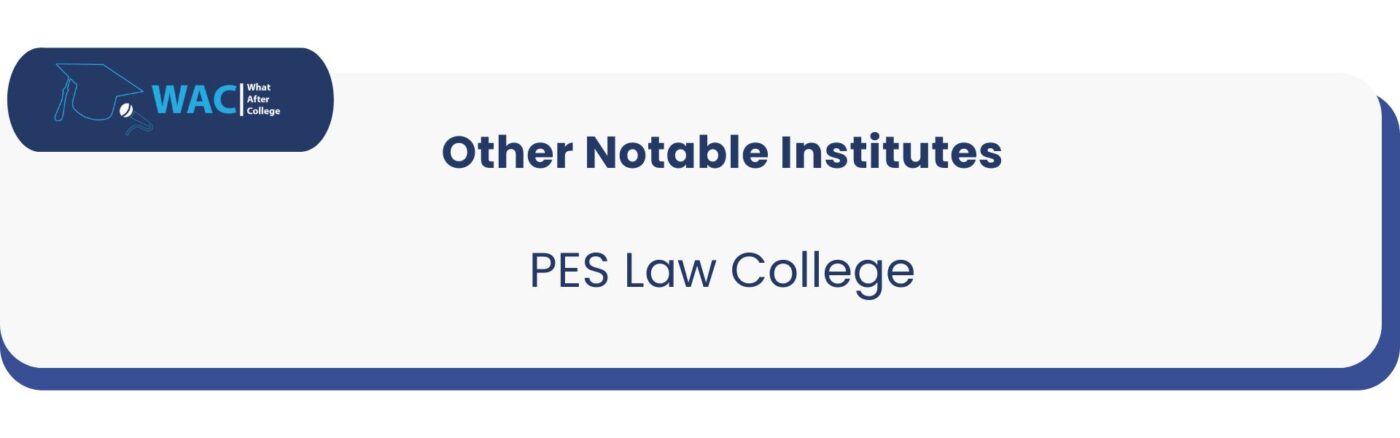 PES Law College