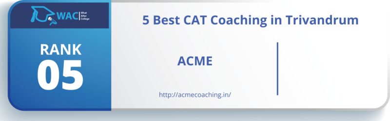 CAT Coaching in Trivandrum