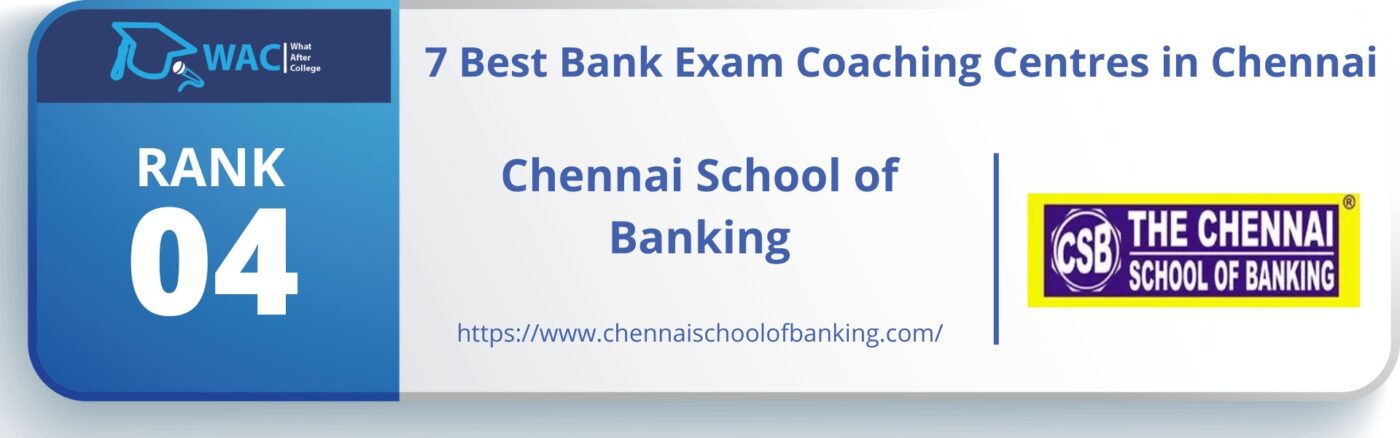 Bank exam coaching centres in Chennai