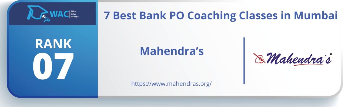 Rank 7: Mahendra’s