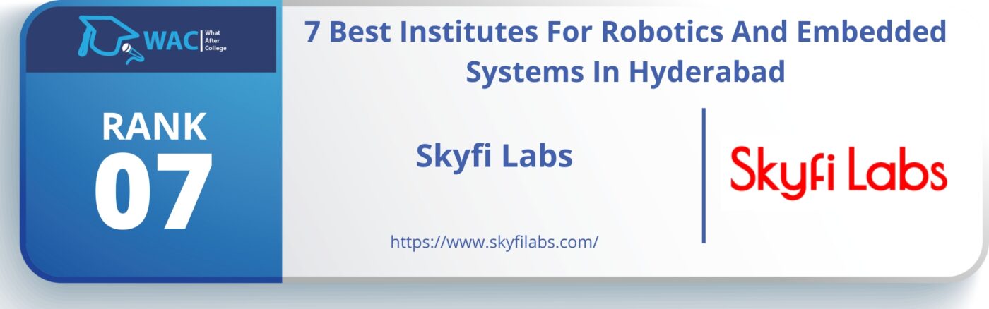 robotics and embedded systems institutes in Hyderabad