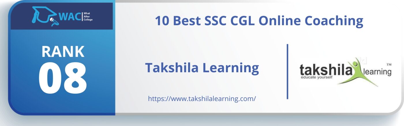 Rank 8: Takshila Learning