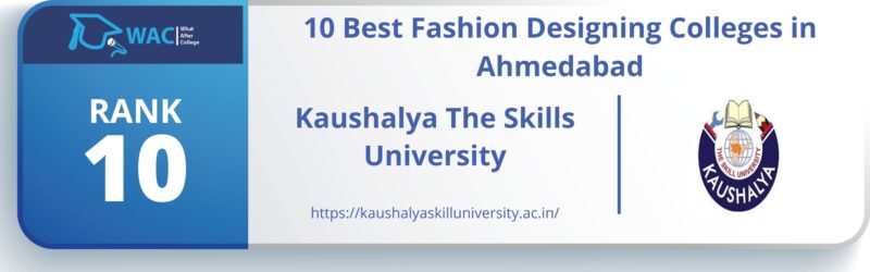 Rank: 10 Kaushalya The Skills University