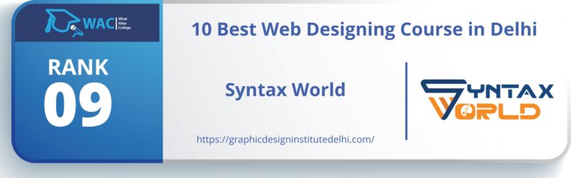 Web Designing Course in Delhi