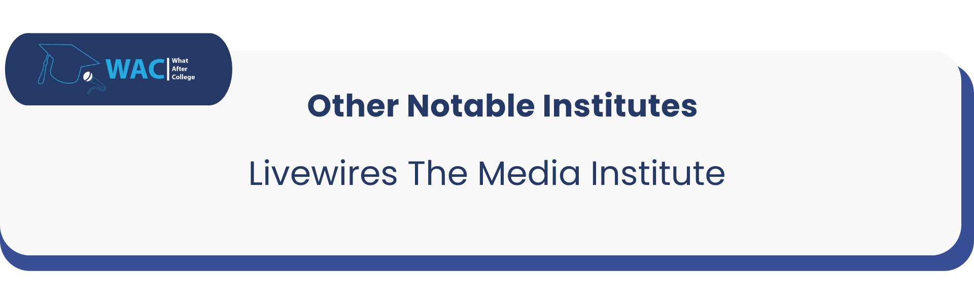 Other: 1 Livewires The Media Institute