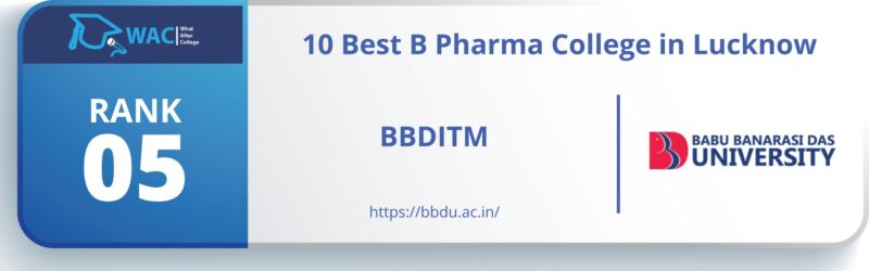 b pharma college in Lucknow