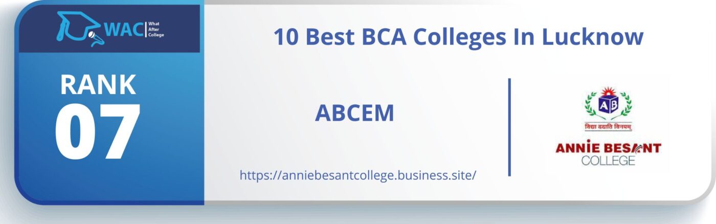 BCA College In Lucknow