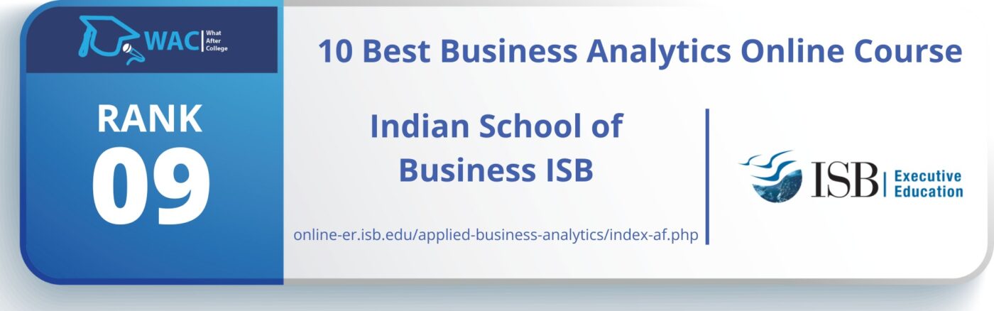 Business Analytics Online Course