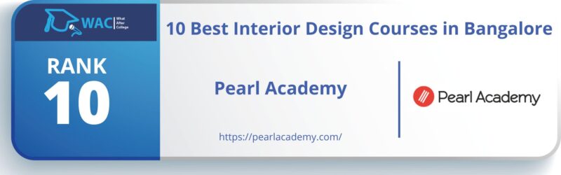 Rank: 10 Pearl Academy