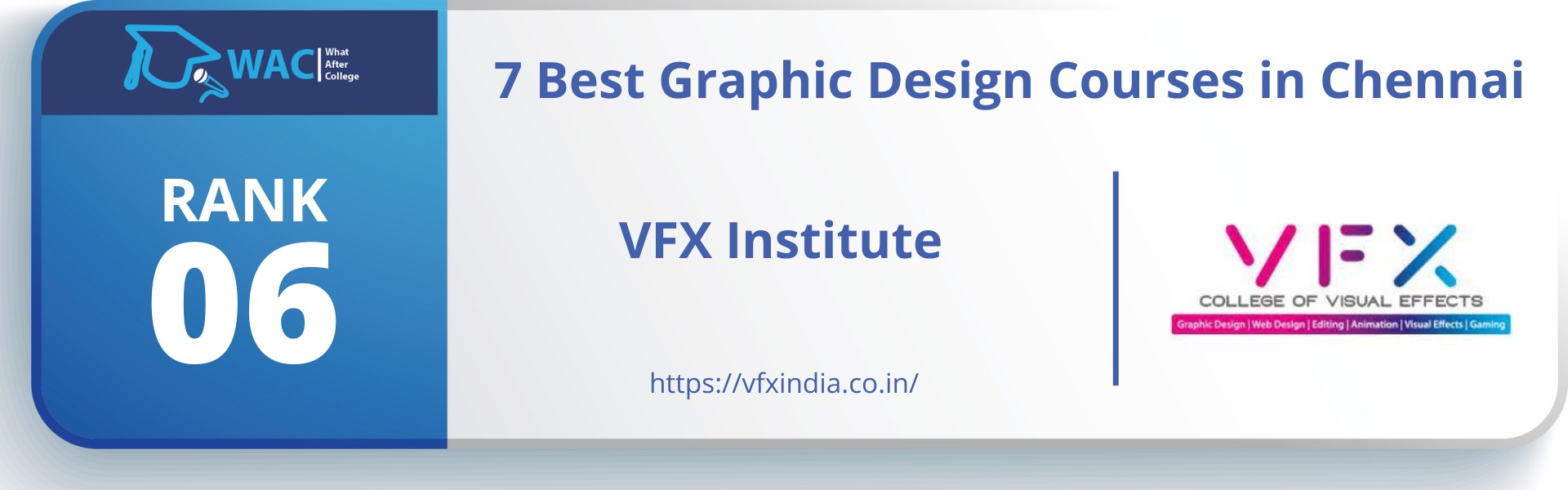 7BestGraphicDesignCoursesinChennaiRank6_VFXInstitute What