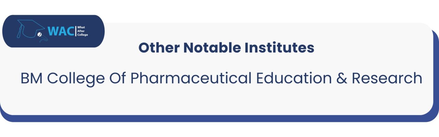 Other: 2 BM College Of Pharmaceutical Education & Research