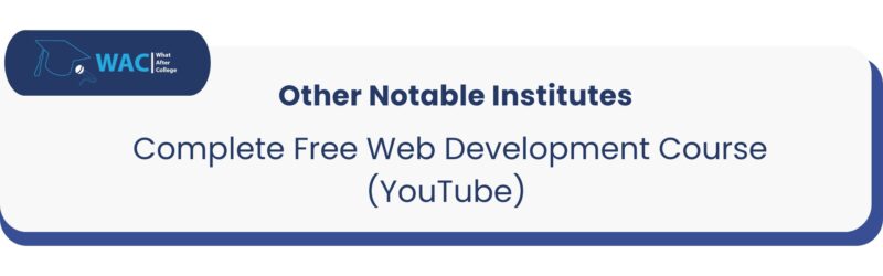 Complete Free Web Development Course (YouTube)