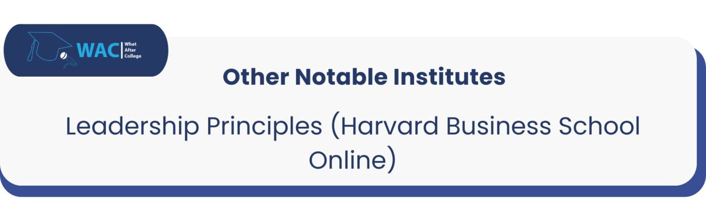 Leadership Principles (Harvard Business School Online)