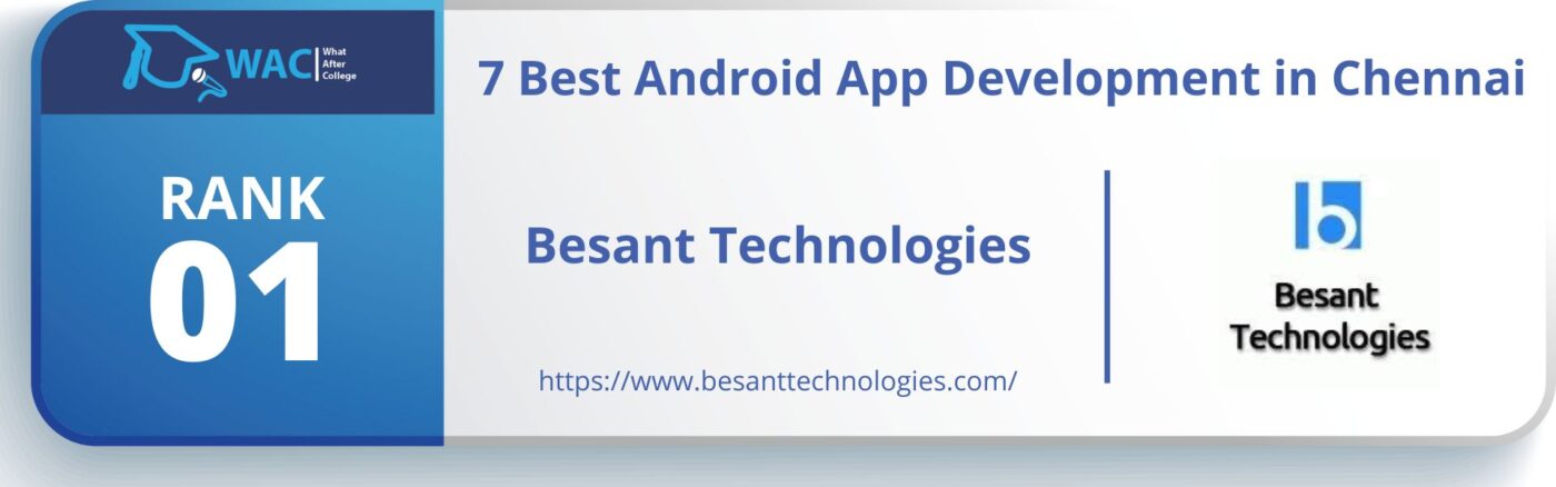 Android App Development Institutes in Chennai