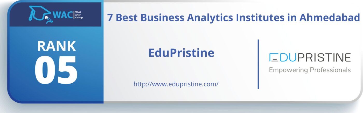 Business Analytics institutes in Ahmedabad