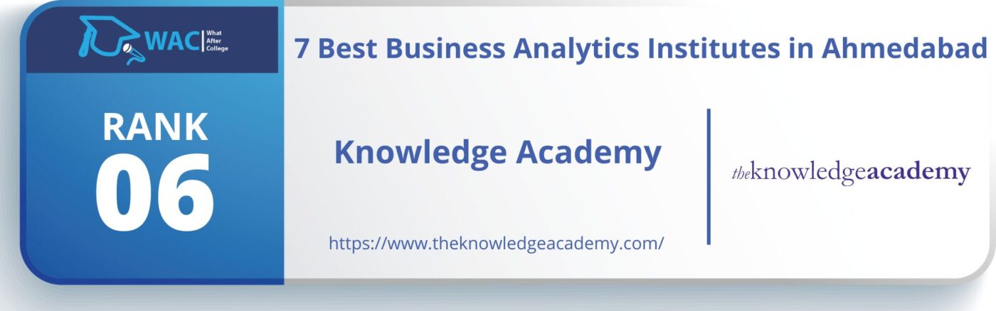 Business Analytics institutes in Ahmedabad