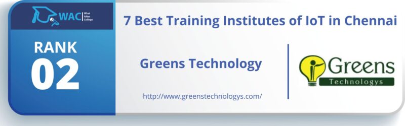 IoT institutes in Chennai
