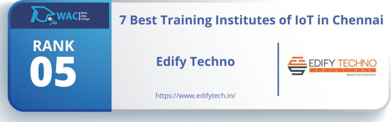 IoT institutes in Chennai